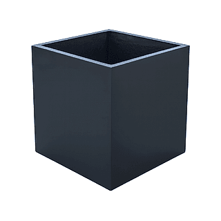 Minimal Dikdörtgen Fiber Saksı – Hafif ve Dayanıklı 80x80x80 cm